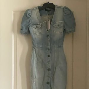 Retrofete denim dress